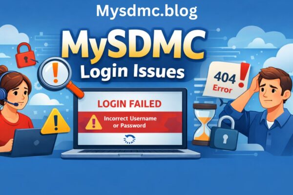 MySDMC Login Issues.