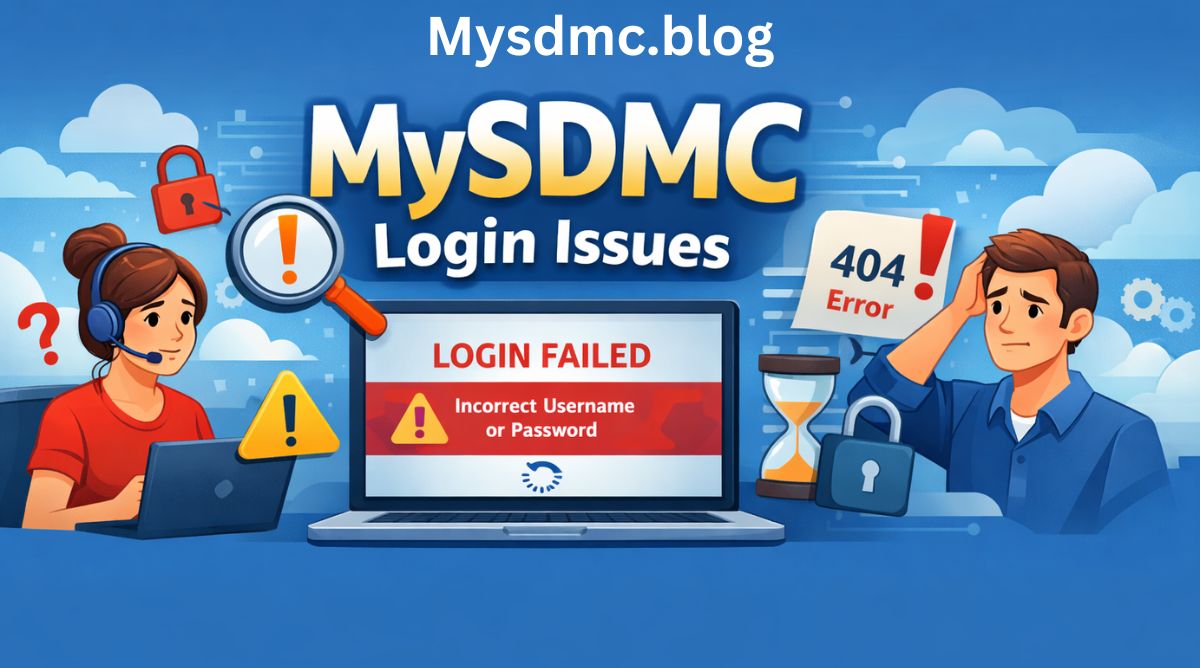 MySDMC Login Issues.