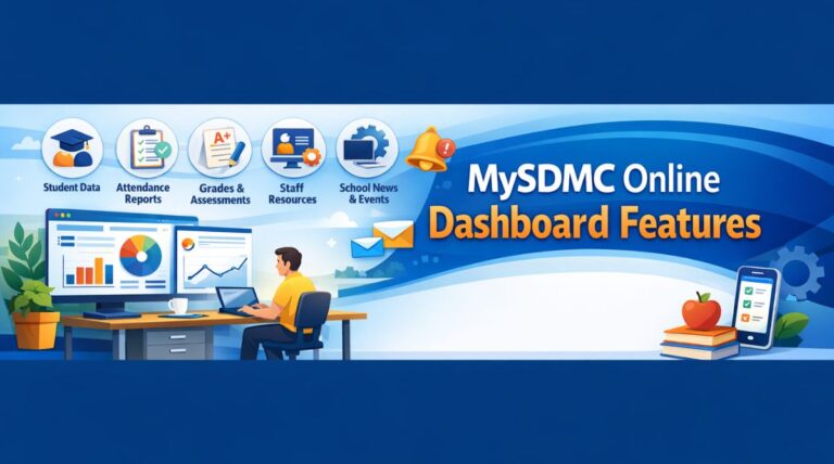 MySDMC Online Dashboard Features.