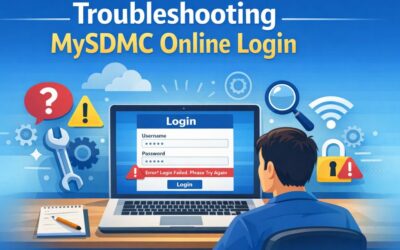 Troubleshooting MySDMC Online Login.