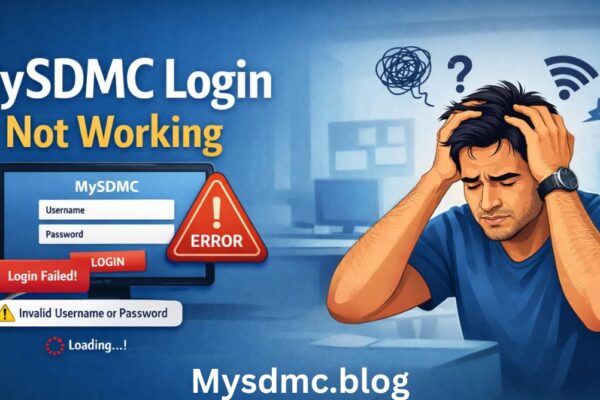 MySDMC Login Not Working