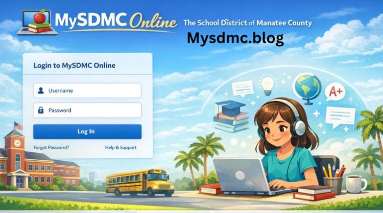 MySDMC Online Login Page.