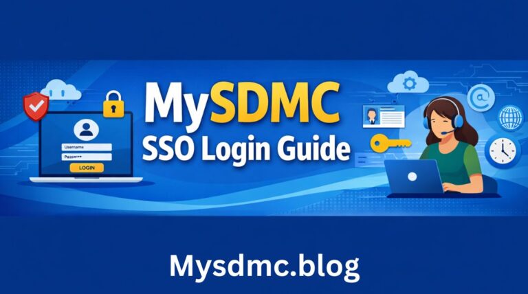 MySDMC SSO Login Guide.