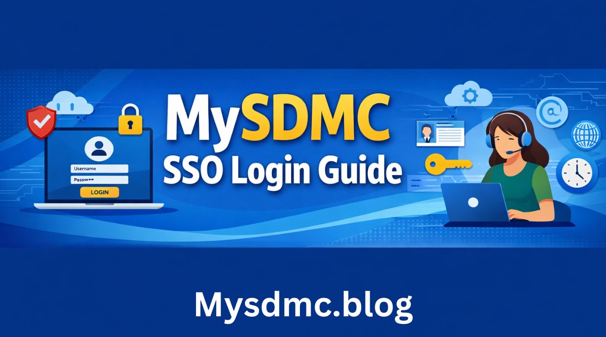 MySDMC SSO Login Guide.