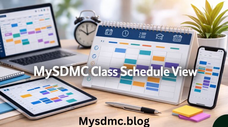 MySDMC Class Schedule View