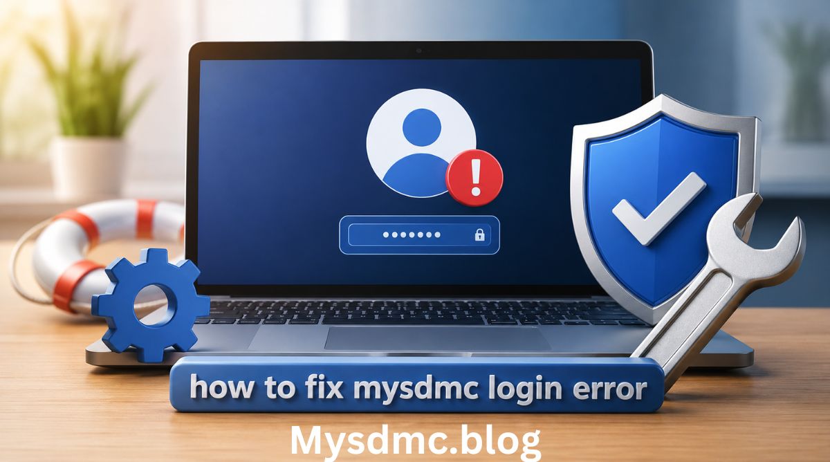 how to fix mysdmc login error